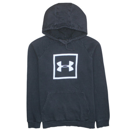 Mens UK Size L Under Armour Black Pullover Hoodie