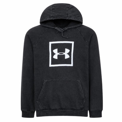 Mens UK Size L Under Armour Black Pullover Hoodie