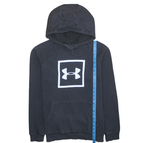 Mens UK Size L Under Armour Black Pullover Hoodie