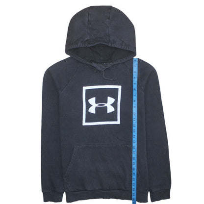 Mens UK Size L Under Armour Black Pullover Hoodie