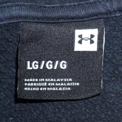 Mens UK Size L Under Armour Black Pullover Hoodie