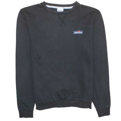 Mens UK Size XL Ellesse Black Pullover Sweatshirt