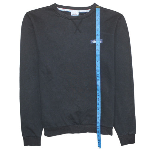 Mens UK Size XL Ellesse Black Pullover Sweatshirt
