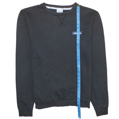 Mens UK Size XL Ellesse Black Pullover Sweatshirt