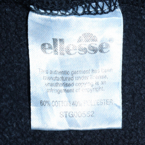 Mens UK Size XL Ellesse Black Pullover Sweatshirt