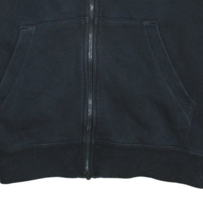 Womens UK Size S Nike Black Full Zip Hoodie