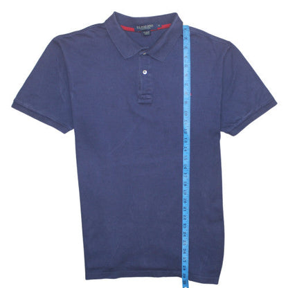 U.S. Polo Assn. Men's Blue Cotton Short Sleeve Polo Shirt M