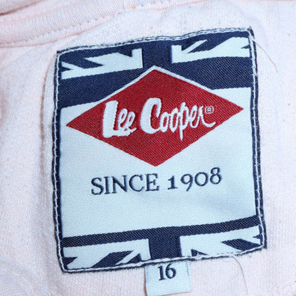 Womens UK Size 16 Lee Cooper Grey Pullover Hoodie