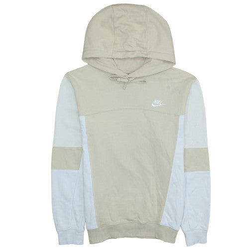 Womens UK Size S Nike Beige Pullover Hoodie
