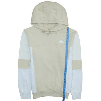 Womens UK Size S Nike Beige Pullover Hoodie
