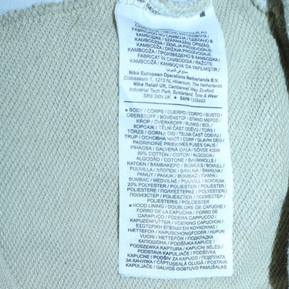 Womens UK Size S Nike Beige Pullover Hoodie