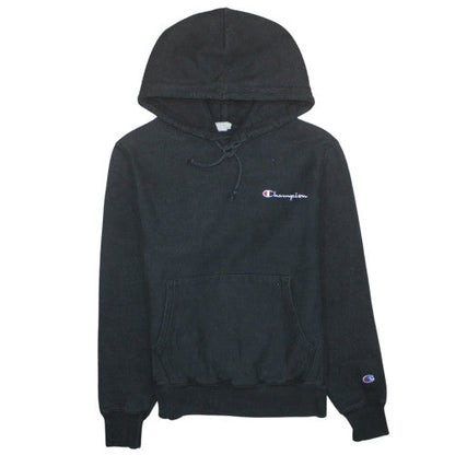 Mens UK Size S Champion Black Pullover Hoodie