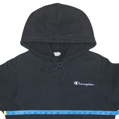 Mens UK Size S Champion Black Pullover Hoodie