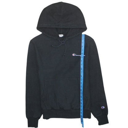 Mens UK Size S Champion Black Pullover Hoodie