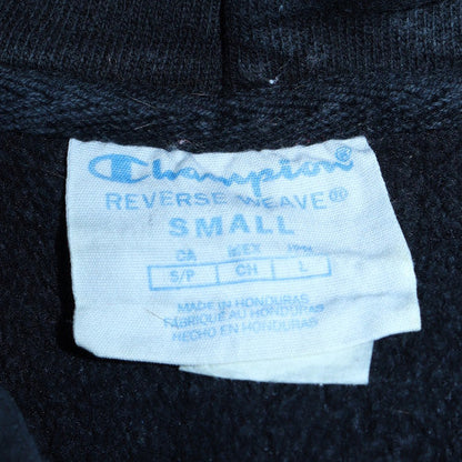 Mens UK Size S Champion Black Pullover Hoodie