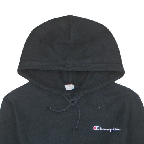 Mens UK Size S Champion Black Pullover Hoodie