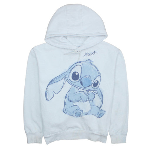 Womens UK Size S Disney White Pullover Hoodie