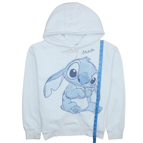 Womens UK Size S Disney White Pullover Hoodie