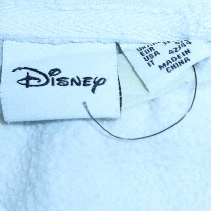 Womens UK Size S Disney White Pullover Hoodie