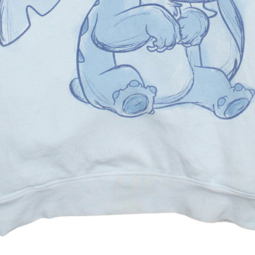 Womens UK Size S Disney White Pullover Hoodie