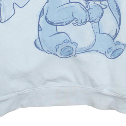 Womens UK Size S Disney White Pullover Hoodie