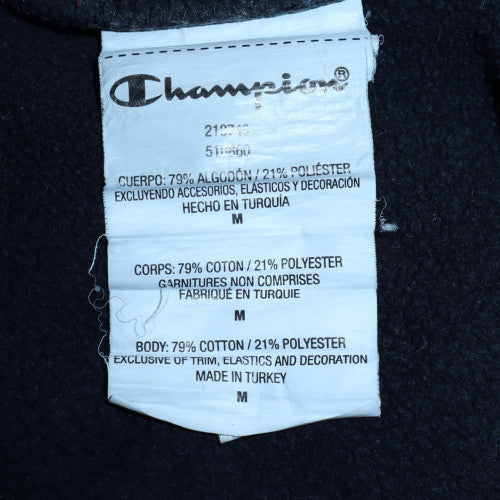 Mens UK Size M Champion Black Pullover Sweatshirt
