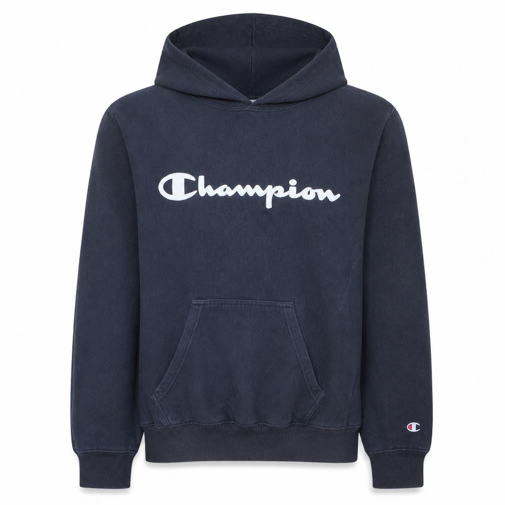 Mens UK Size XS Champion Black Pullover Hoodie