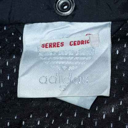 Adidas Men's Black Hooded Waterproof Retro Rain Jacket Size S
