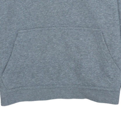 Nike Boys Grey Pullover Hoodie 158-170cm Classic Fleece Sweatshirt