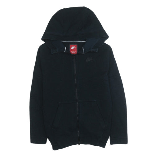 Mens UK Size S Nike Black Full Zip Hoodie