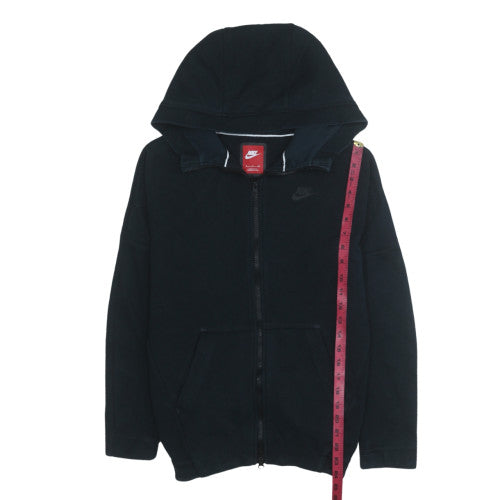 Mens UK Size S Nike Black Full Zip Hoodie