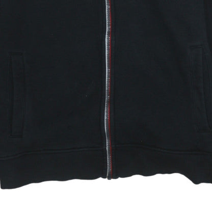 Mens UK Size M U.S. Polo Assn. Black Full Zip Hoodie