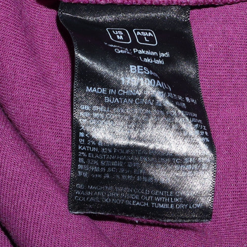 Mens UK Size M The North Face Purple Pullover Sweatshirt