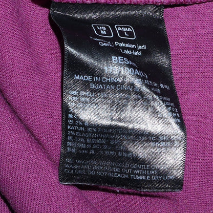 Mens UK Size M The North Face Purple Pullover Sweatshirt