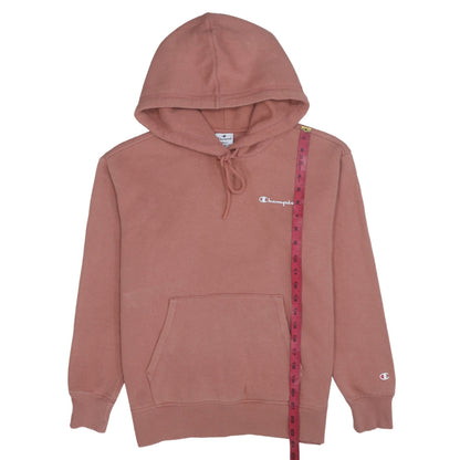Womens UK Size S Champion Pink Pullover Hoodie