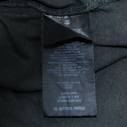 G-Star RAW Men's Black XL Crew Neck Cotton T-Shirt