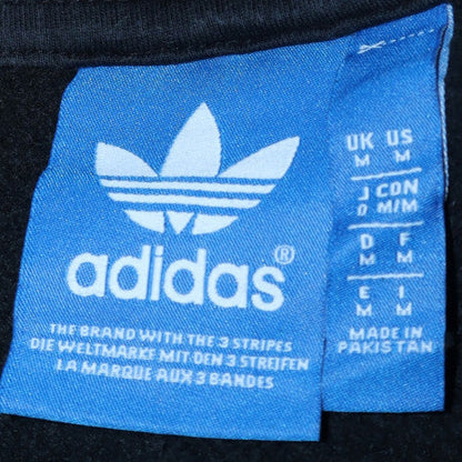 Mens UK Size M adidas Black Full Zip Hoodie