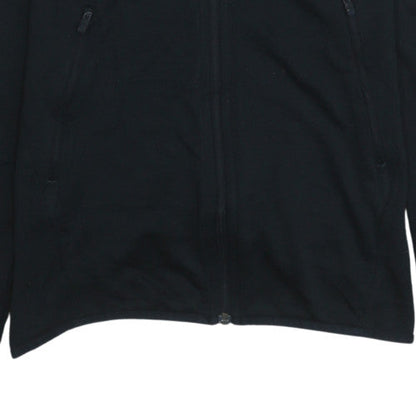 Womens UK Size S Adidas Black Full Zip Hoodie