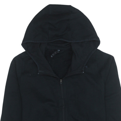 Womens UK Size S Adidas Black Full Zip Hoodie