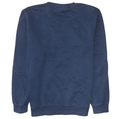 Mens UK Size L Adidas Blue Pullover Sweatshirt