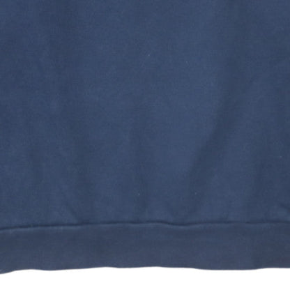 Mens UK Size L Adidas Blue Pullover Sweatshirt
