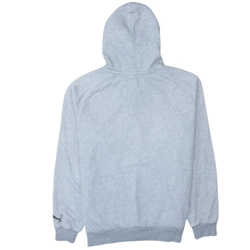 Mens UK Size S Puma Grey Pullover Hoodie