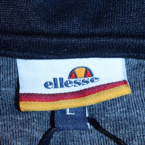 Mens UK Size L Ellesse Blue Pullover Hoodie