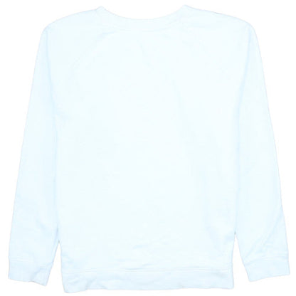 Womens UK Size S Levi's White Pullover Sweatshirt