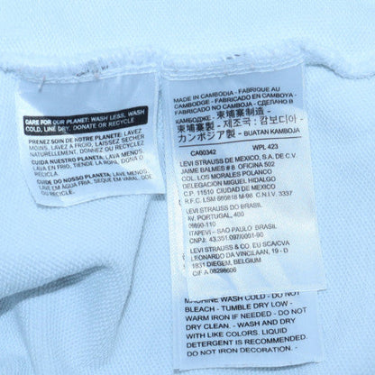 Womens UK Size S Levi's White Pullover Sweatshirt