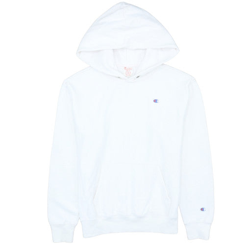 Womens UK Size S Champion White Pullover Hoodie