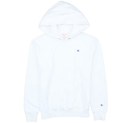 Womens UK Size S Champion White Pullover Hoodie