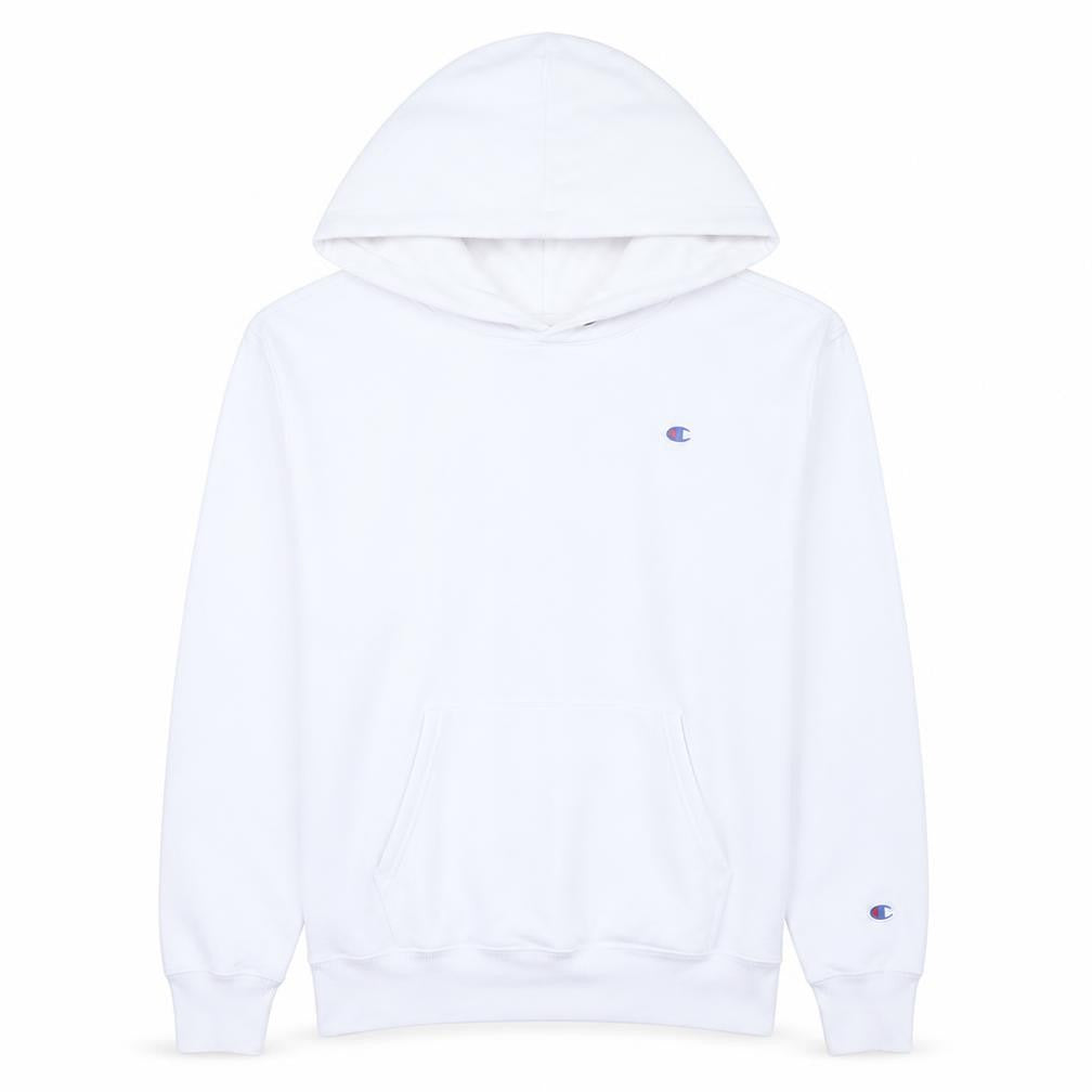 Womens UK Size S Champion White Pullover Hoodie