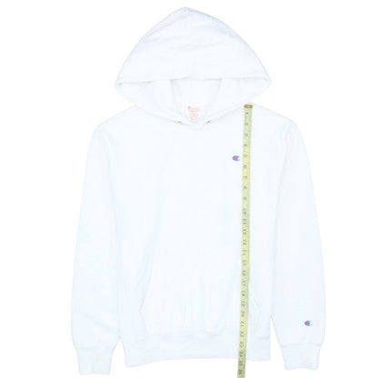 Womens UK Size S Champion White Pullover Hoodie