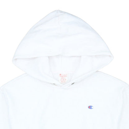 Womens UK Size S Champion White Pullover Hoodie